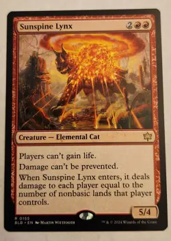 Sunspine Lynx BLB Rare Regular NM+ - Image 1
