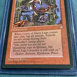 Curse of Marit Lage Ice Age Regular LP MTG - Image 2