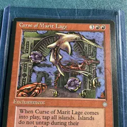 Curse of Marit Lage Ice Age Regular LP MTG - Image 3