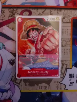 Monkey D Luffy P-001 English Promo Card One Piece Card Game - Image 1