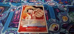 Monkey D Luffy P-001 English First Ever Promo Card One Piece Card Game - Image 1