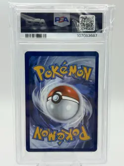 Pokemon Espeon Prismatic Evolutions Reverse Holo Rare Card 33/131 PSA 9 - Image 3