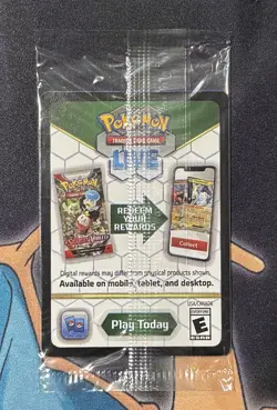 Pokemon Glaceon EX Card 026/131 Stamped Prismatic, Evolutions Promo SEALED - Image 2