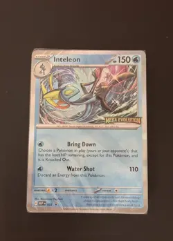 Pokemon Mega Evolution Stamped Inteleon Build and Battle Deck (Factory sealed) - Image 1