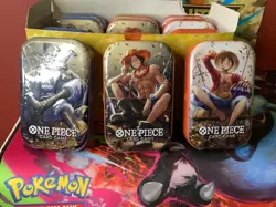 One Piece - TCG - Tin Pack Set Vol.2 TS-02 - Set of 12 tins - ✅In Hand 🚀 ASAP! - Image 3