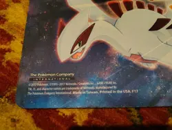 2017 Pokemon TCG Shining Legends Play Mat Ho-oh Lugia Rayquaza Mew Celebi USED - Image 4