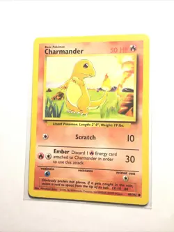 CHARMANDER - 46/102 - Base Set - Pokemon Card - PL - Image 1