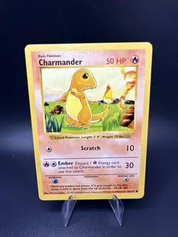 Charmander 46/102 - Shadowless - Base Set - Pokemon TCG - Image 1