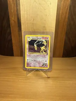 Pokemon Alakazam Holo Rare TCG Gym Challenge Card 16/132 Sabrina's Alakazam - Image 4