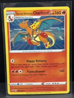 Special Delivery Charizard SWSH075 Sword & Shield Promo Cards Holo See Pictures* - Image 1