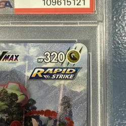 Pokemon TCG Rayquaza VMAX Holo Ultra Rare Card Evolving Skies 218/203 PSA 9 - Image 4