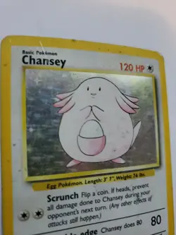 Hitmonchan Base Set Holo Pokemon Card WOTC - Image 2