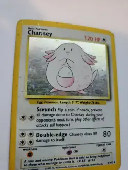 Hitmonchan Base Set Holo Pokemon Card WOTC - Image 3