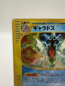 Gyarados Holo 028/088 E-Series Mysterious Mountain e5 Japanese Pokemon Card 2002 - Image 2