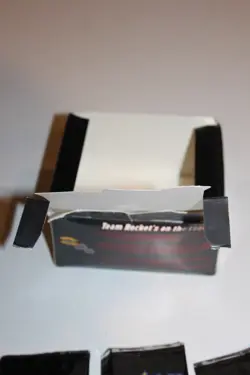 Empty 2000 Pokemon Team Rocket Booster Display Box 1st edition w 4 pack wrappers - Image 4