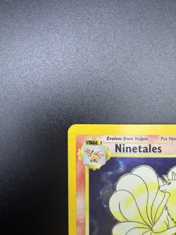 Pokemon TCG Ninetales Holo Rare Unlimited 12/102 Base Set Vintage - Image 3