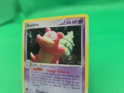 Pokemon TCG Slowbro 14/112 FireRed & LeafGreen Holo MP - Image 3