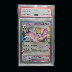 PSA 9 Espeon EX 034/131 Prismatic Evolutions Holo | Pokemon 2025 - Image 1
