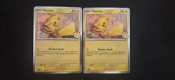 Pikachu 051 /162 Stamped 2026 Pokemon Day 30 Promo TCG - NM X2 - Image 1
