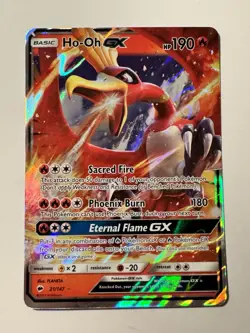Ho-Oh GX 21/147 Sm-Burning Shadows Holo NM Pokemon Card - Image 1