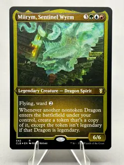 Miirym, Sentinel Wyrm (Foil Etched) CLB #542 - MTG Commander Legends NM - Image 1