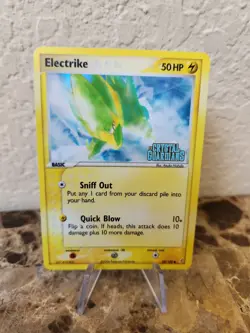 Pokemon Electrike 52/100 Reverse Holo EX Crystal Guardians NM - Image 1