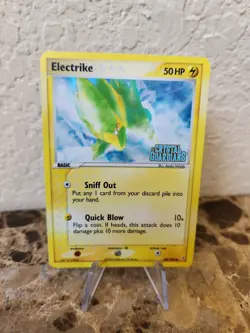 Pokemon Electrike 52/100 Reverse Holo EX Crystal Guardians NM - Image 2