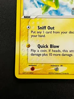 Electrike 52/100 - EX Crystal Guardians Reverse Holo Stamped Pokemon Card LP - Image 2