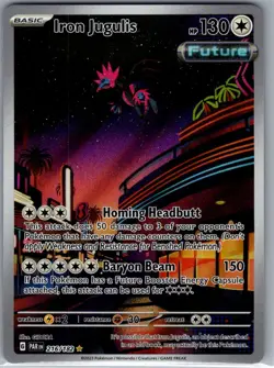 Iron Jugulis 216/182 SV04: Paradox Rift - Pokemon Card - NM - Image 1