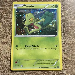 Pokemon TCG 2014 McDonald's Treecko Holo Card 1/12 - Image 1