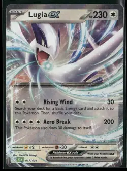 Lugia ex Classic Collection Trading Card Game Classic 017/034 NM - Image 1