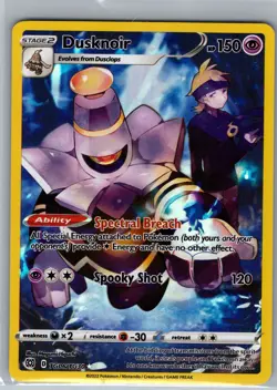 Dusknoir TG06/TG30 - Brilliant Stars - Pokemon Card - NM - Trainer Gallery - Image 1