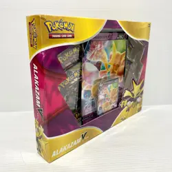 Pokemon TCG Alakazam V Box - 1 Foil Promo, Oversize Card & 4 Booster Packs - New - Image 2