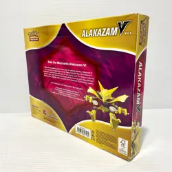 Pokemon TCG Alakazam V Box - 1 Foil Promo, Oversize Card & 4 Booster Packs - New - Image 3
