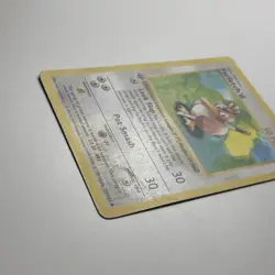 1999 Pokemon Base Set 1st Edition Farfetch'd 27/102 LP WOTC Wizards Shadowless - Image 5