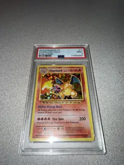 2016 Pokemon TCG XY Evolutions Charizard Holo #11/108 PSA 9 MINT - Image 2