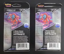 (2)New Pokemon TCG Deoxys V - V Battle Decks Sealed - Image 2