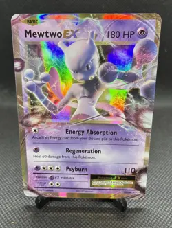 Mewtwo EX 52/108 Ultra Rare XY Evolutions Pokemon Card- NM - Image 1