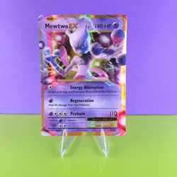 Pokemon Card Mewtwo EX 52/108 XY Evolutions NM - Image 1