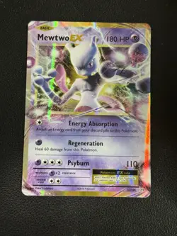 Mewtwo EX - 52/108 - Pokemon Evolutions XY Ultra Rare Card NM - Image 1
