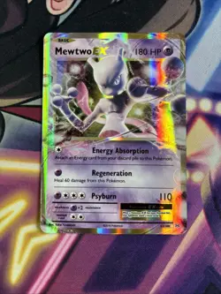 Mewtwo EX - 52/108 - Pokemon Evolutions XY Ultra Rare Card NM - Image 1