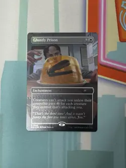 Magic Secret Lair X The Office - Ghostly Prison - From Dwight's Destiny Foil MtG - Image 1