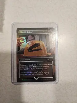 Magic Secret Lair X The Office - Ghostly Prison - From Dwight's Destiny Foil MtG - Image 1