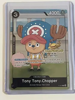 Tony Tony.Chopper (CS 25-26 Event Pack) P-065 One Piece Promotion Card Bottom $ - Image 1
