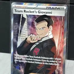 Pokemon TCG: Team Rocket's Giovanni 225/182 Sv10: Destined Rivals Holo Secret 🔥 - Image 4