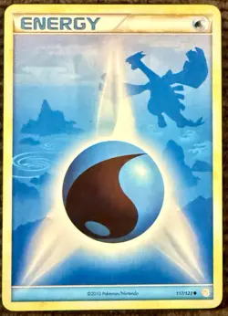NM Lugia Water Energy 117/123 Pokemon HeartGold SoulSilver 2010 - Image 1