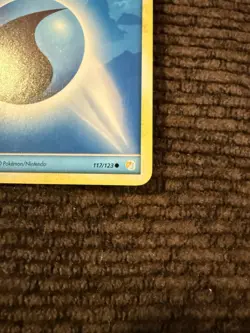 NM Lugia Water Energy 117/123 Pokemon HeartGold SoulSilver 2010 - Image 3