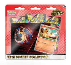 🔥 Pokemon TCG Ascended Heroes Tech Sticker Collection CHARMANDER PRE-SALE - Image 1