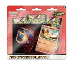 🔥 Pokemon TCG Ascended Heroes Tech Sticker Collection CHARMANDER PRE-SALE - Image 1