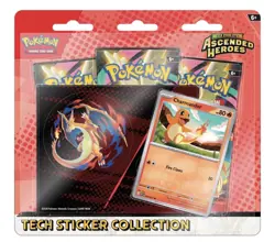 🔥 Pokemon TCG Ascended Heroes Tech Sticker Collection CHARMANDER PRE-SALE - Image 1